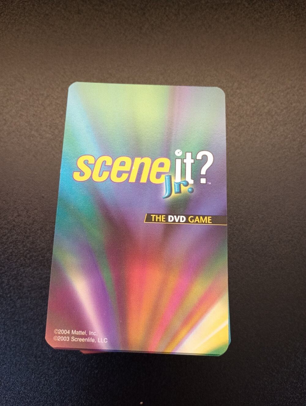 Scene It Jr. Trivia Cards 2004 Replacement Pieces Parts